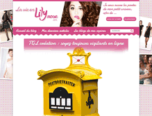 Tablet Screenshot of la-vie-en-lily-rose.com